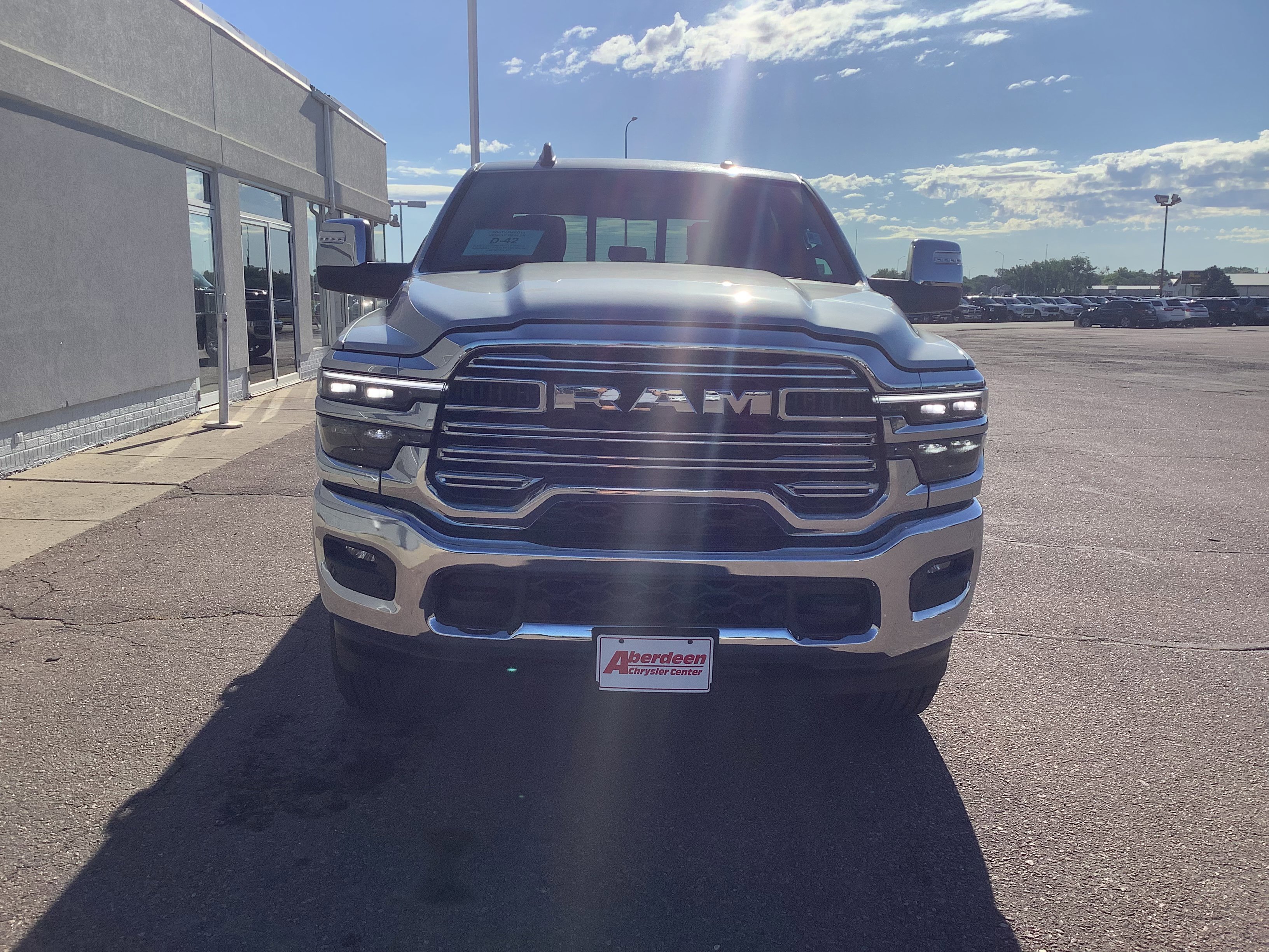 New 2026 Silver-Zynith Exterior Paint RAM Laramie image 3