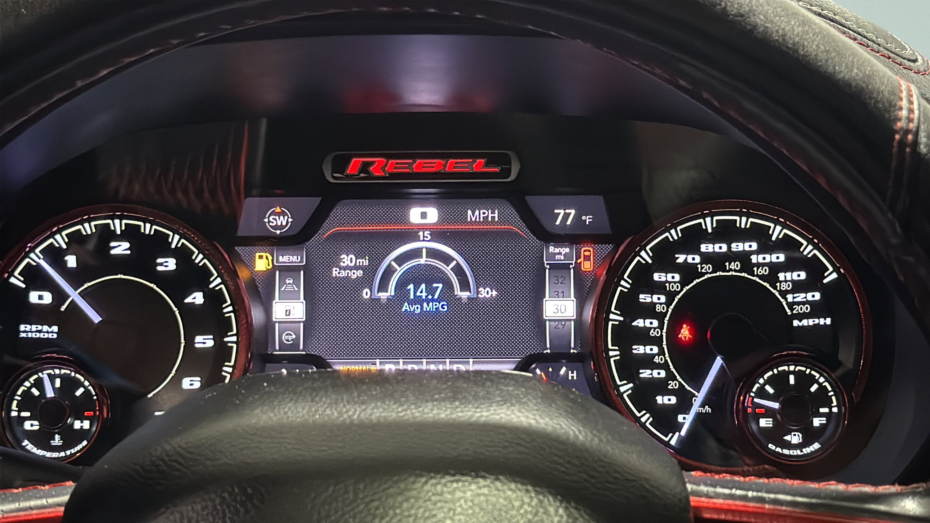 Used 2020 Maximum Steel Metallic Clearcoat Ram Rebel image 30