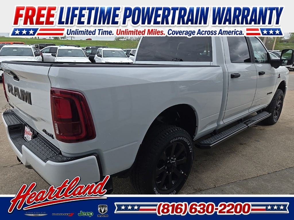 New 2026 Bright White Clear-Coat Exterior Paint RAM Big Horn image 14