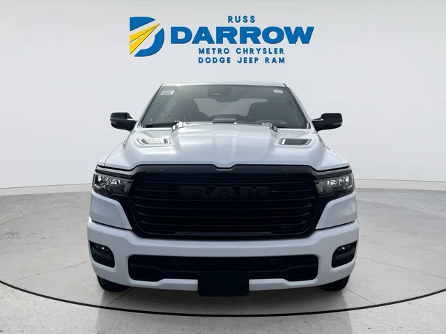 New 2026 Ivory White Tri-Coat Pearl-Coat Exterior Paint RAM Laramie image 8