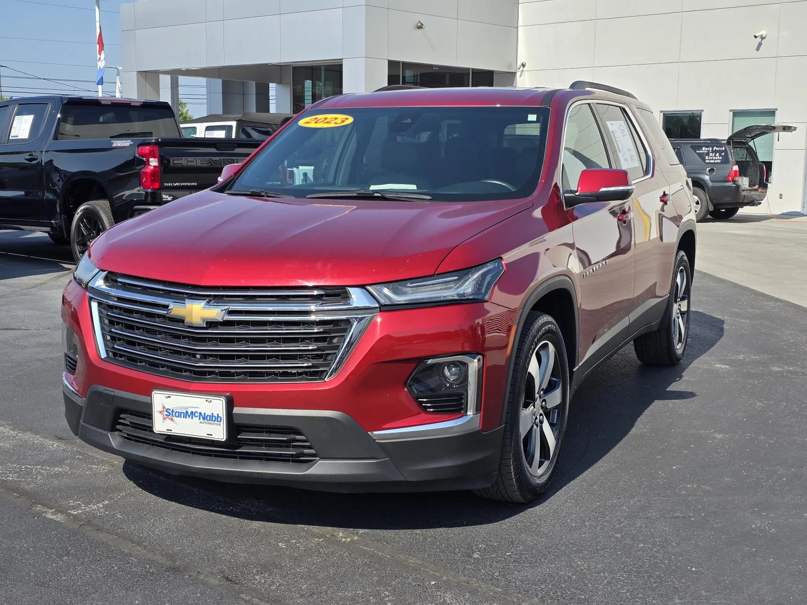 Used 2023 RADIANT RED TINTCOAT Chevrolet LT Leather image 3