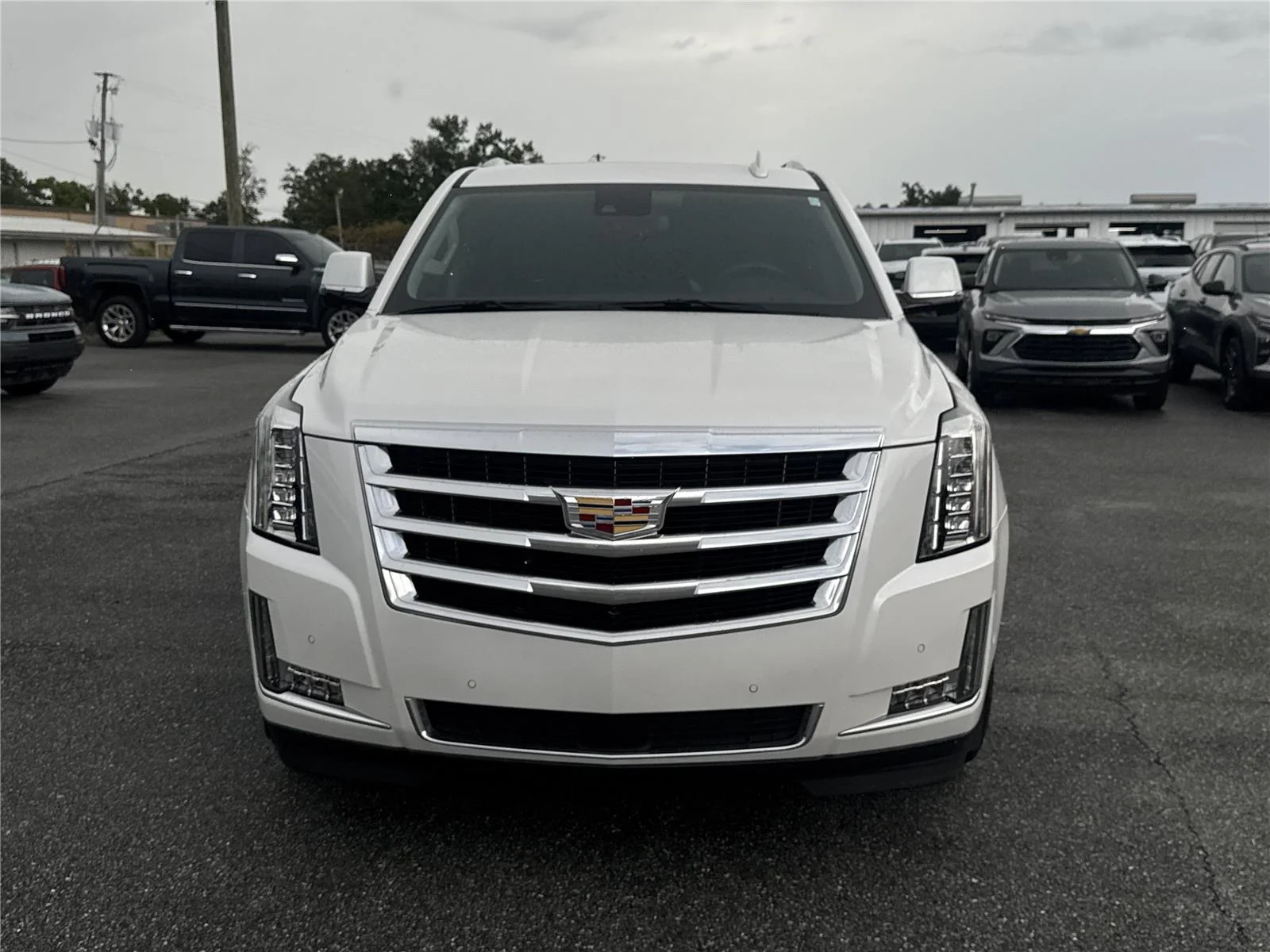 Used 2020 CRYSTAL WHITE TRICOAT Cadillac Premium Luxury image 9