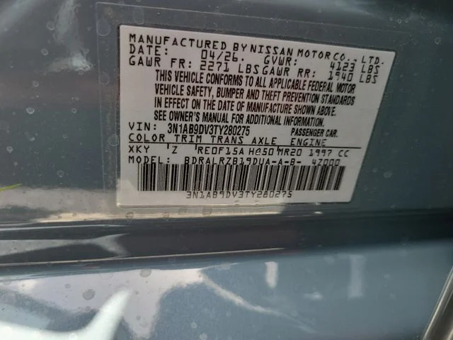 New 2026 Atlantic Gray Metallic / Super Black Two-tone Nissan SR image 21