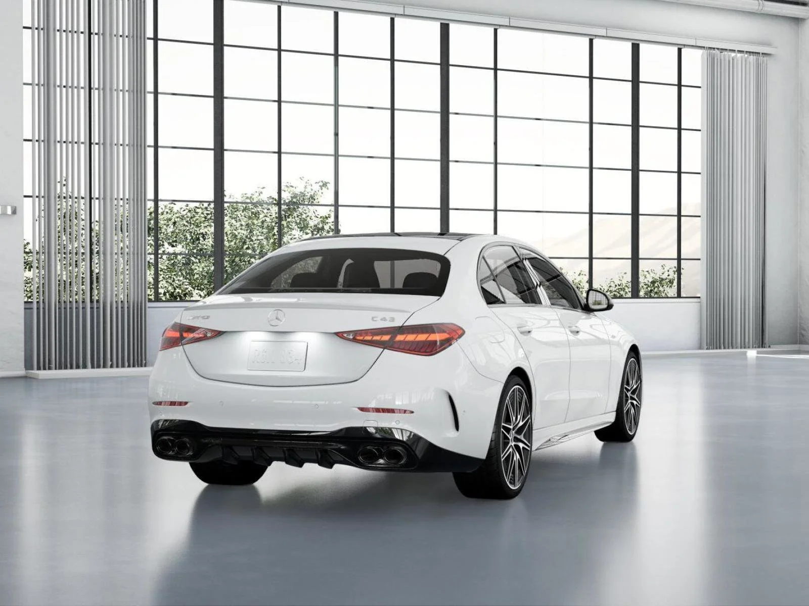 New 2026 POLAR WHITE Mercedes-Benz AMG® C 43 image 24