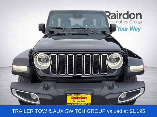 Used 2024 Black Clearcoat Jeep Sahara image 2