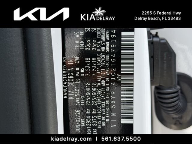 New 2026 Glacial White Pearl Kia S image 32