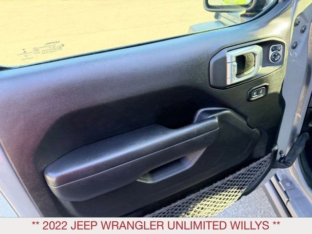 Certified Used 2022 Gray Jeep Unlimited Willys image 12