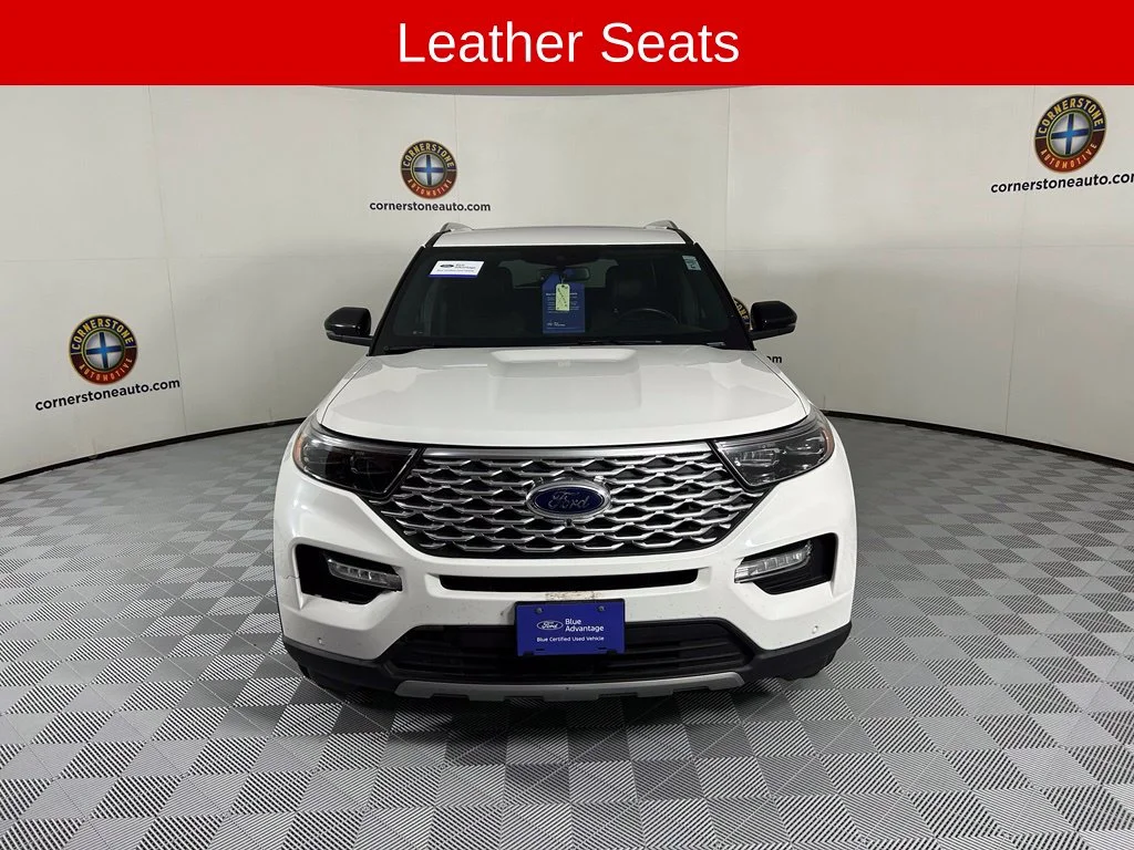 Used 2020 White Metallic Ford Platinum image 15