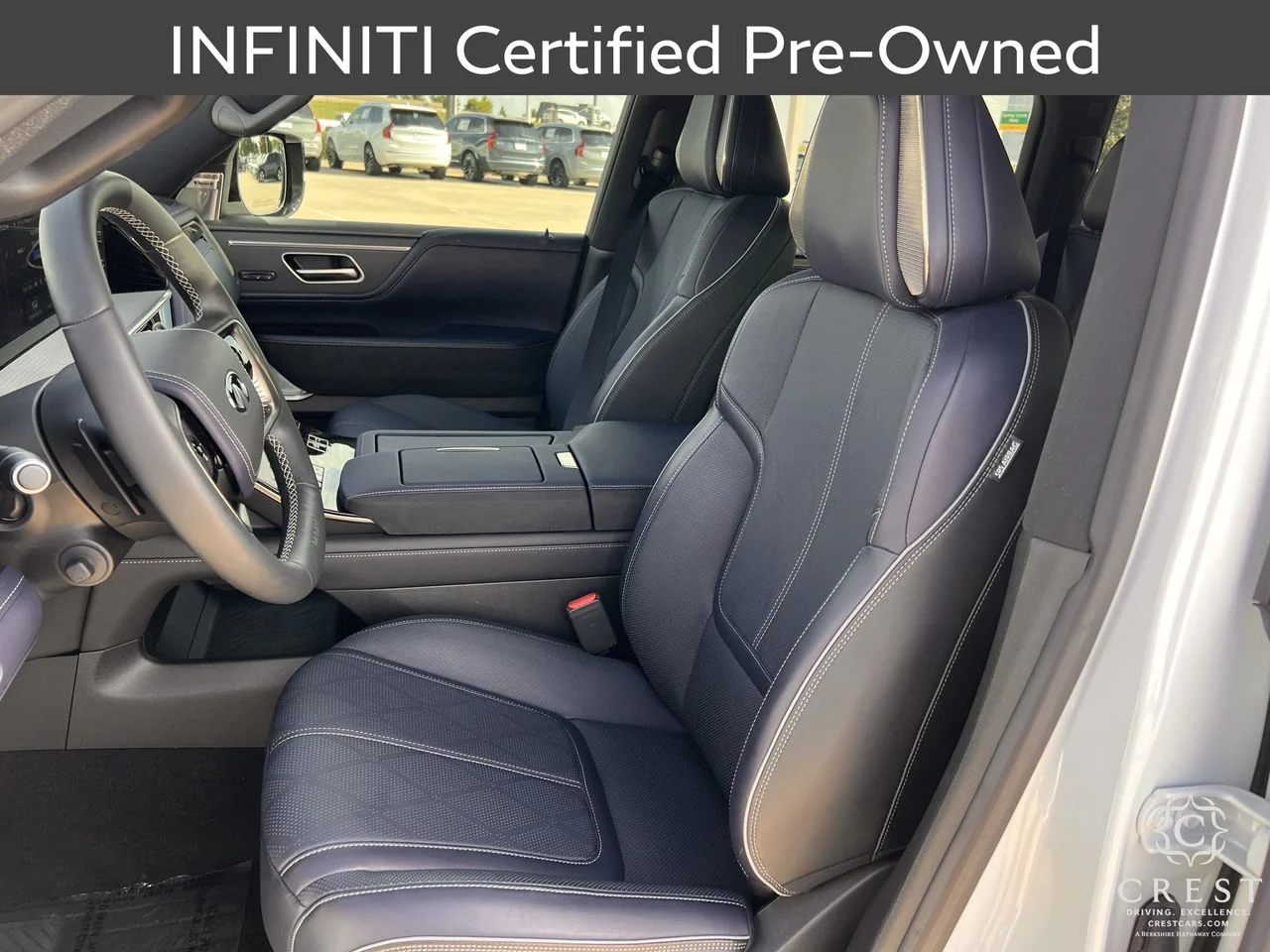 Certified Used 2026 Radiant White INFINITI SPORT image 24