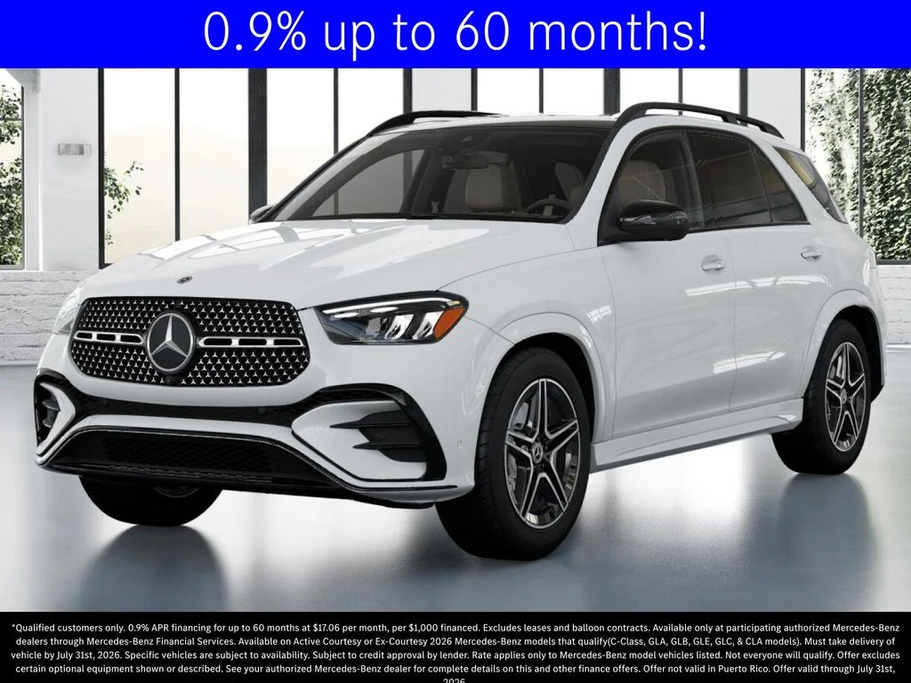Certified Used 2026 Polar White Mercedes-Benz GLE 350 image 1