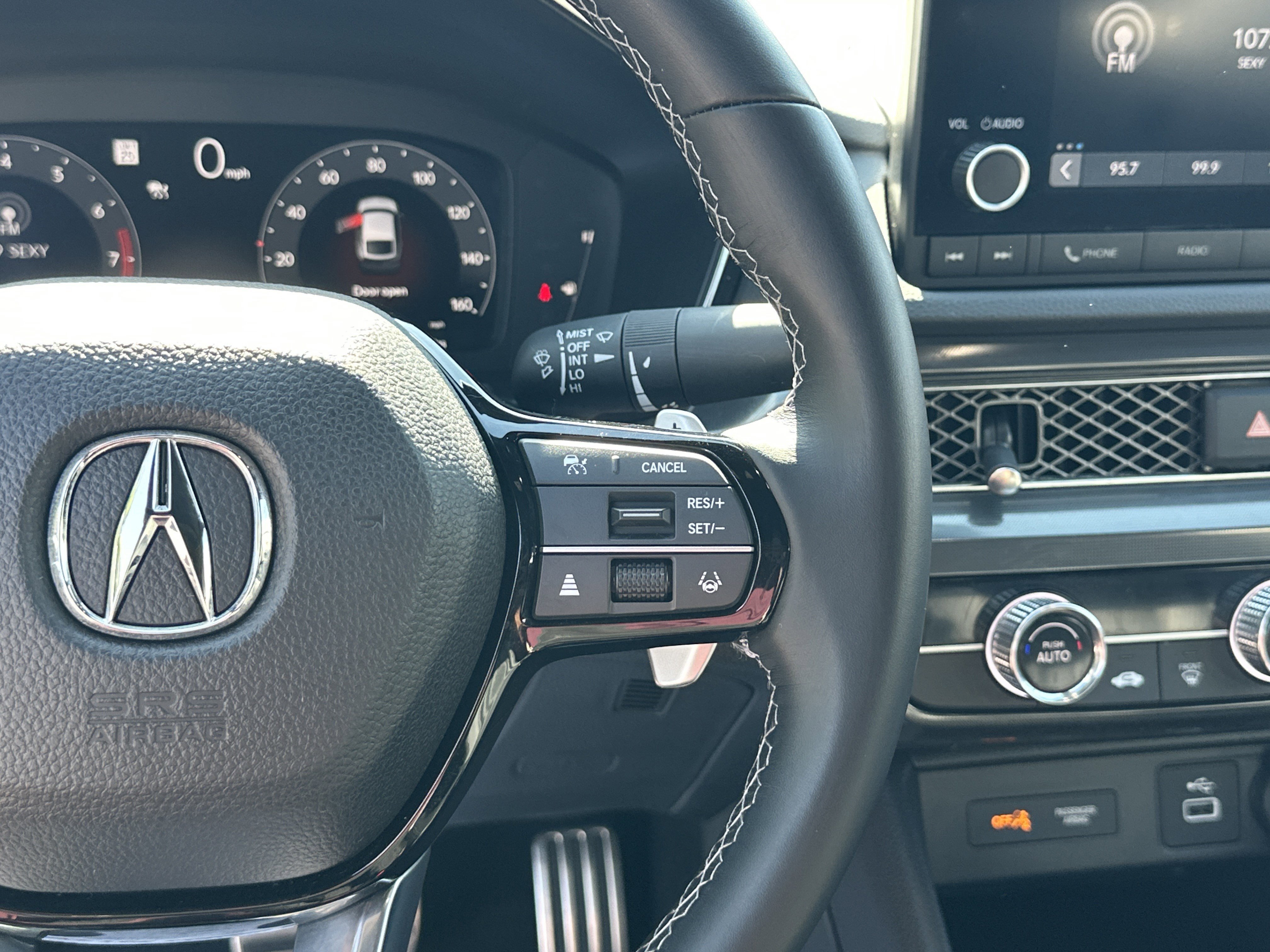 Used 2024 Platinum White Pearl Acura w/A-Spec Package image 30