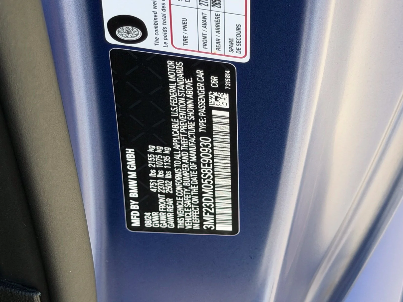 Used 2025 Blue BMW Base image 29