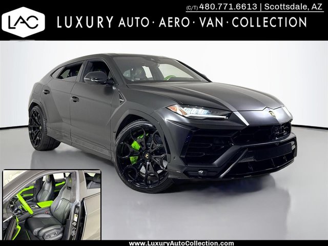 2022 Lamborghini Urus | Satin Black Wrap | Two Tone Interior 