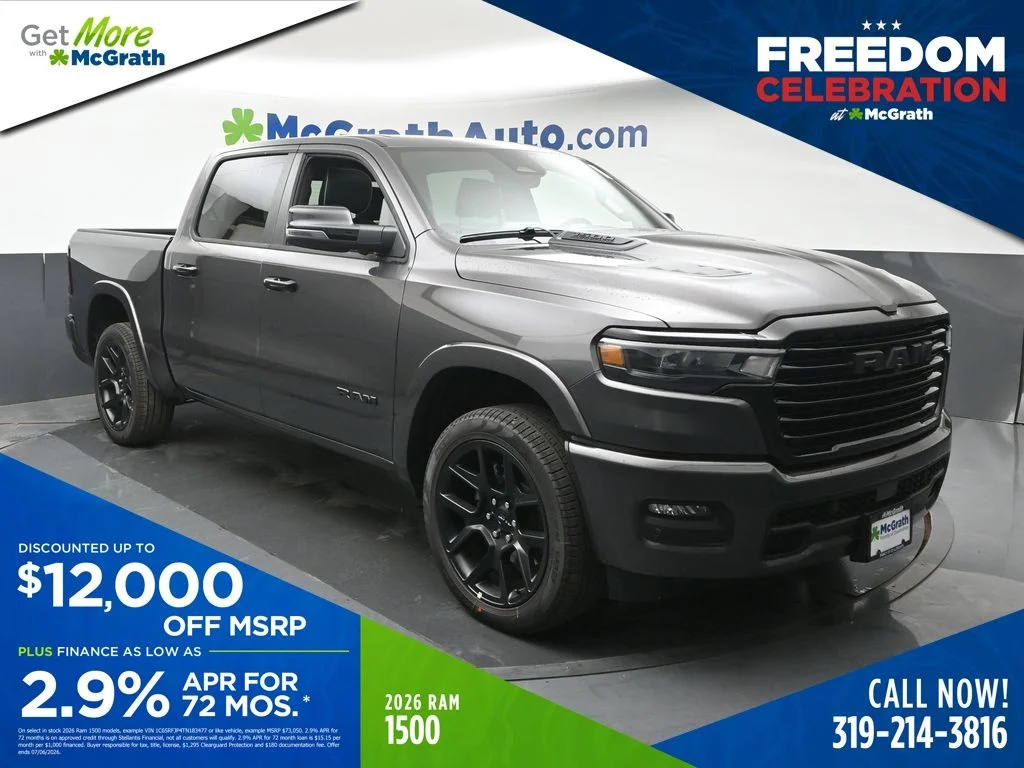 New 2026 Gray Ram Laramie image 1