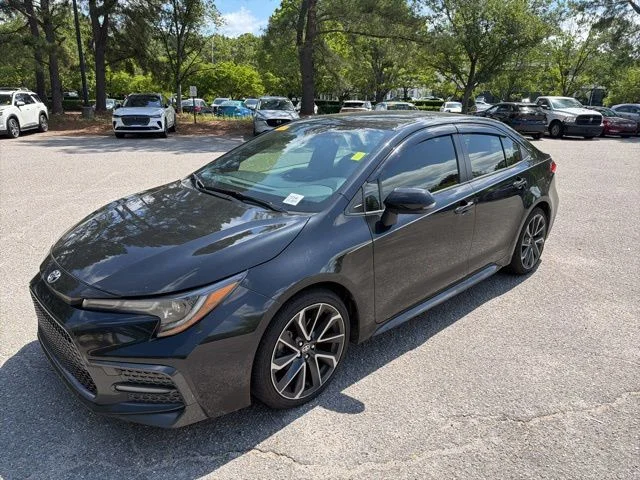 Used 2022 Black Toyota SE image 1