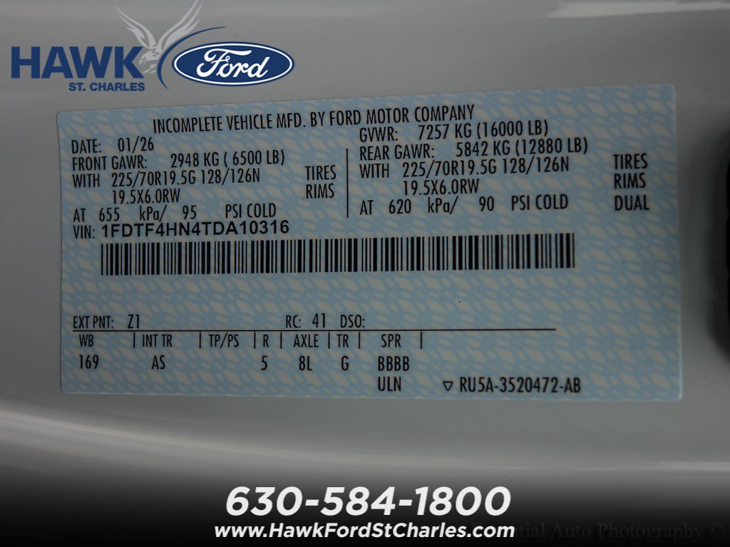 New 2026 Oxford White Ford F-450® XL image 15