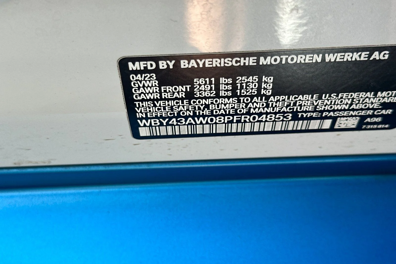 Used 2023 White Metallic BMW eDrive35 image 23