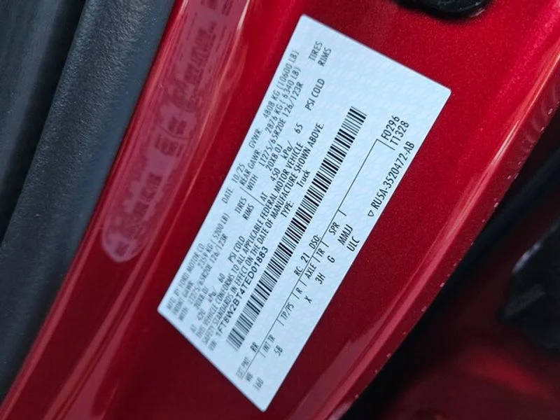 New 2026 Ruby Red Metallic Tinted Clearcoat Ford F-250® Lariat® image 20