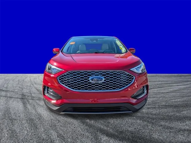 Certified Used 2024 Red Metallic Ford SEL image 9