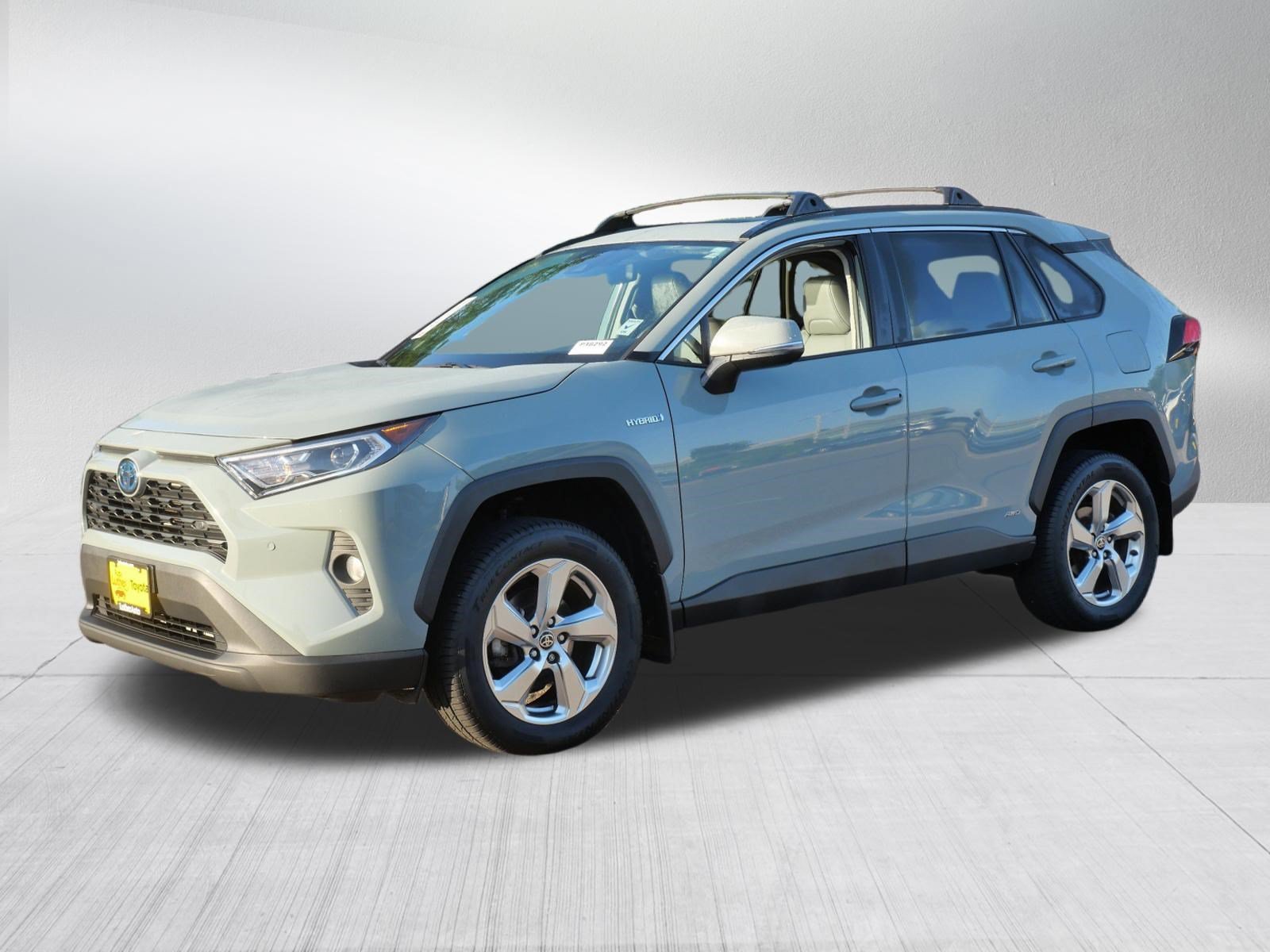 Certified Used 2021 Lunar Rock Toyota Hybrid XLE Premium image 3