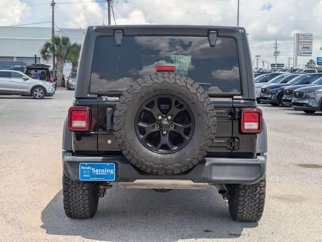Used 2022 Black Jeep Unlimited Willys image 4