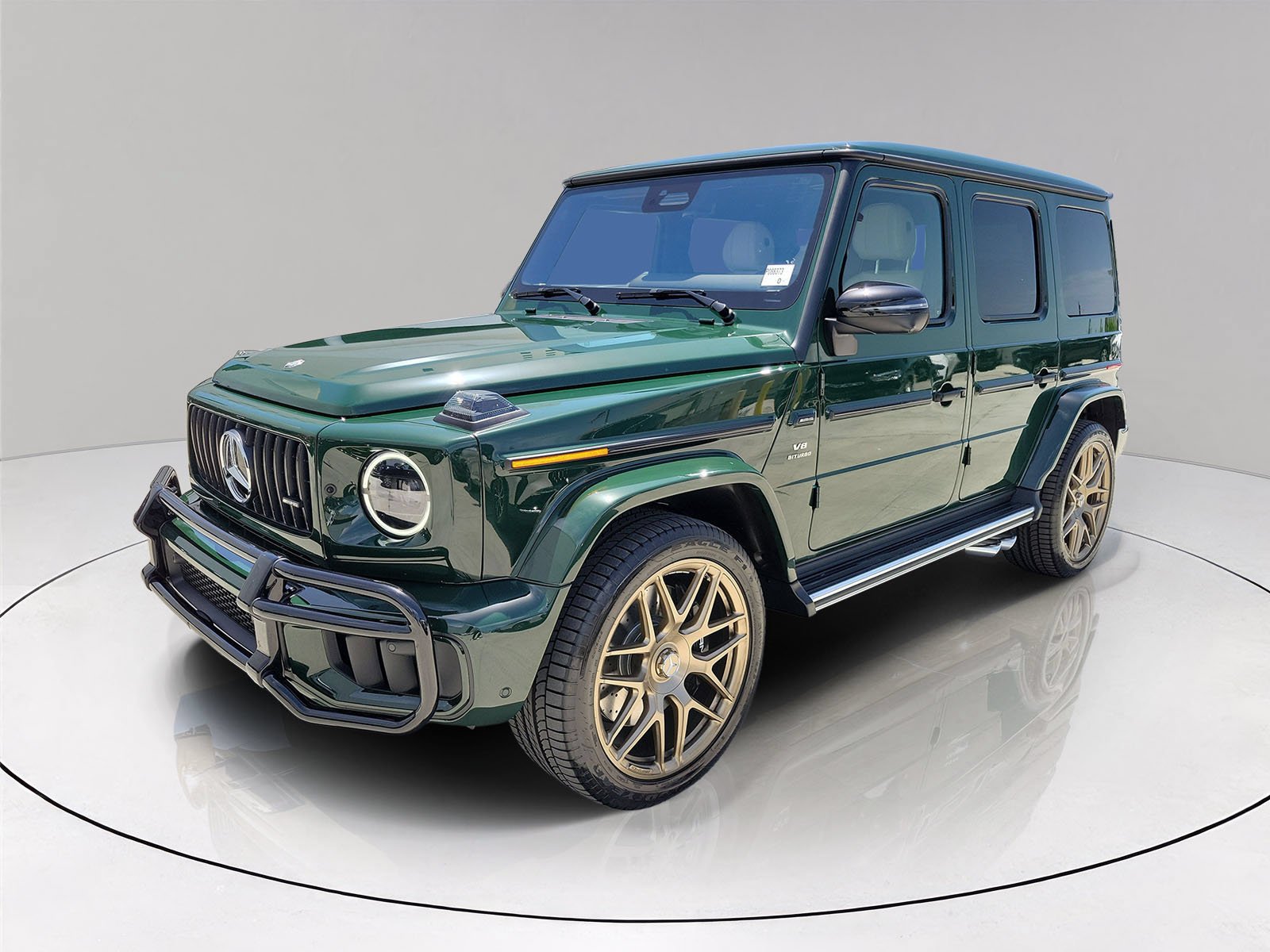 Used 2026 MANUFAKTUR Deep Green Non-Metallic Mercedes-Benz AMG® G 63 SUV image 2