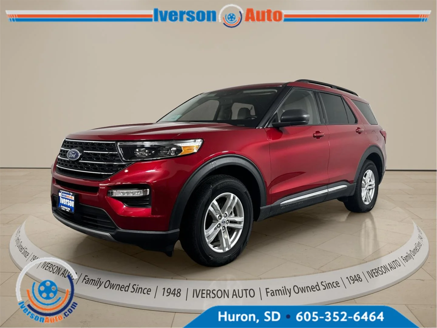 Used 2022 Red Ford XLT image 4