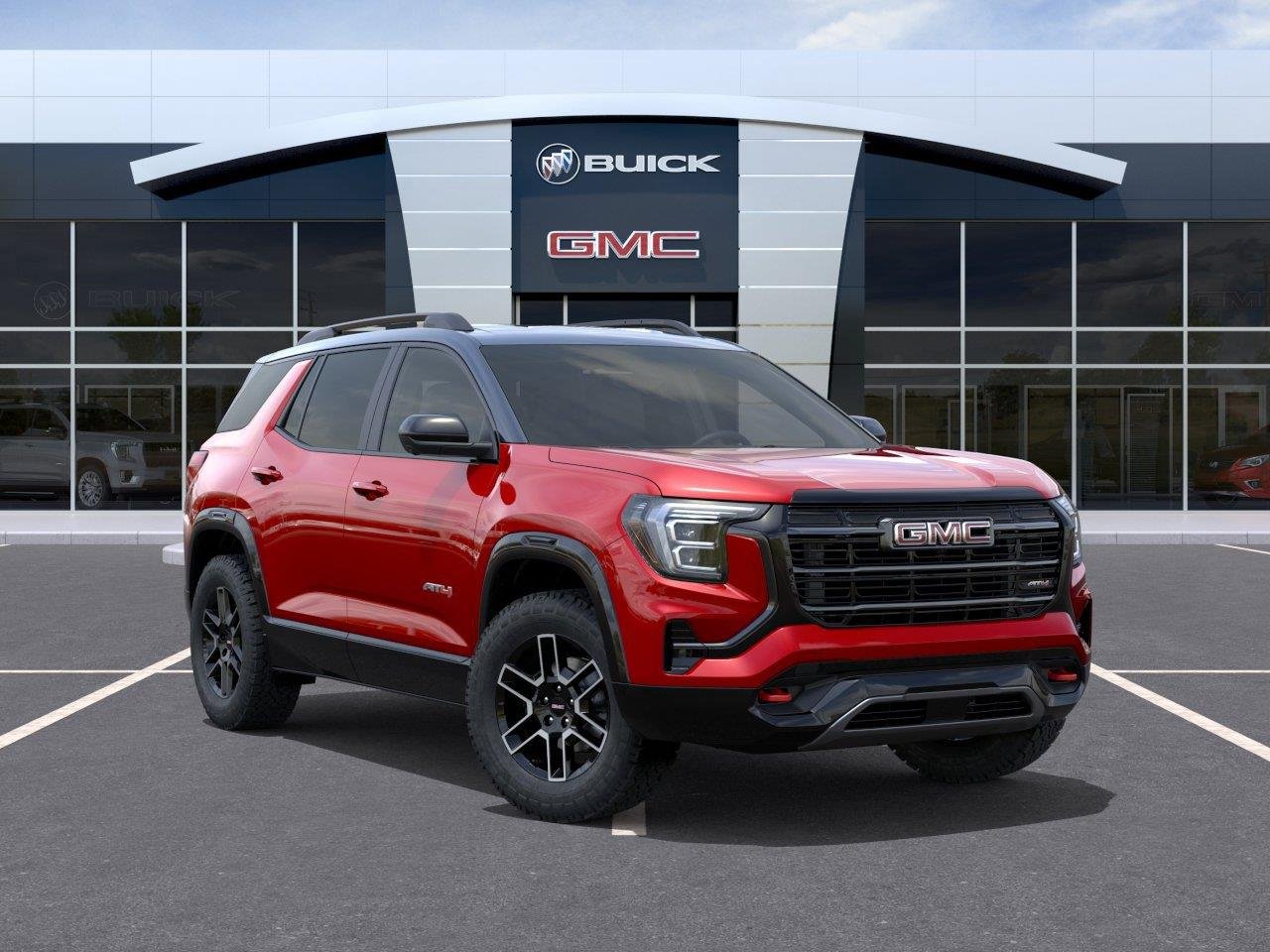 New 2027 Volcanic Red Tintcoat GMC AT4 image 7