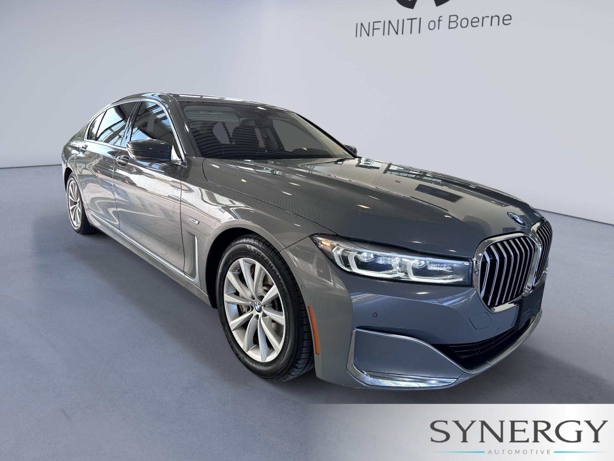 Used 2022 Bernina Grey Amber Effect Metallic BMW 745e xDrive image 3