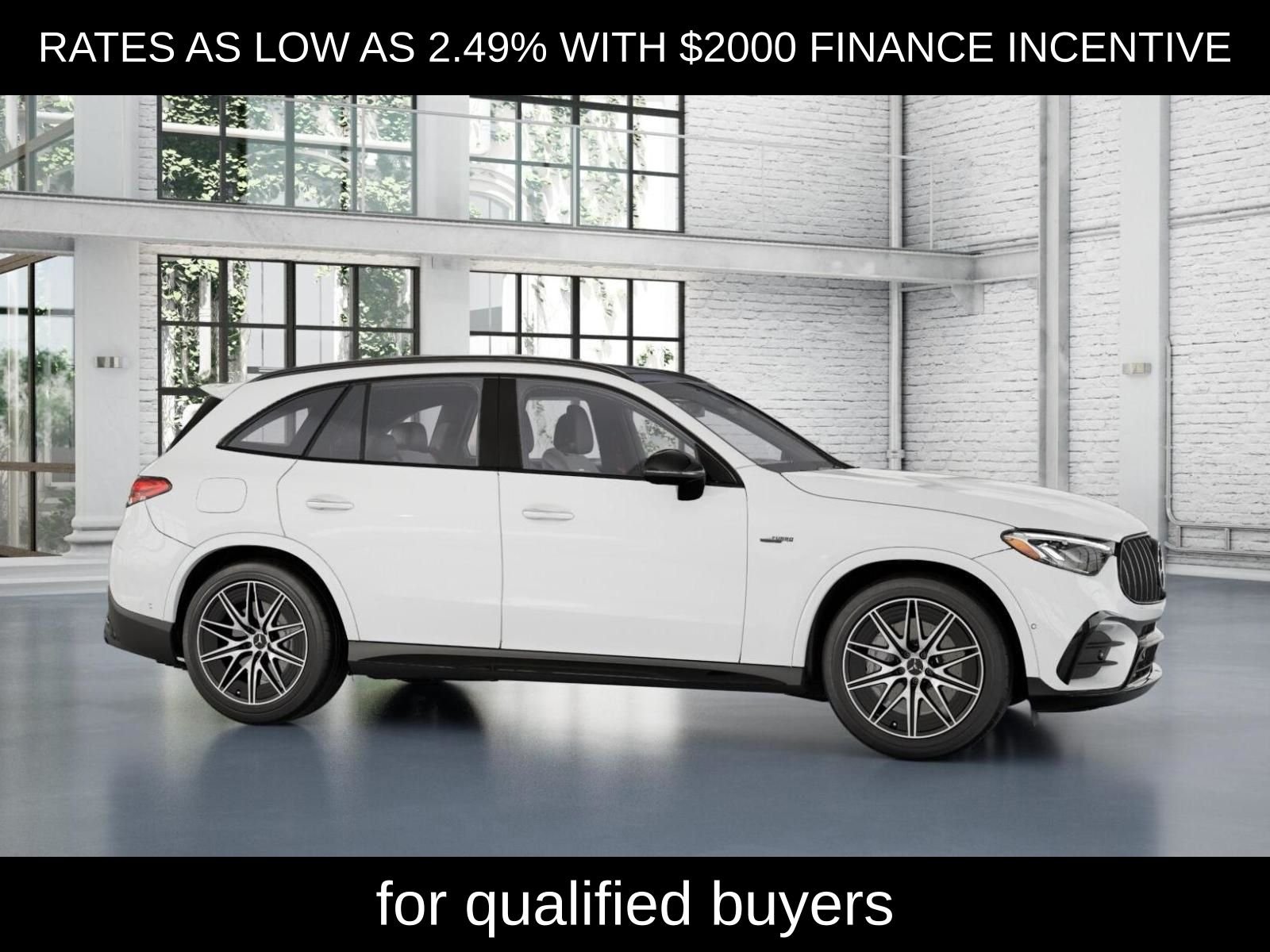 New 2026 Polar White Mercedes-Benz GLC 43 AMG® image 14