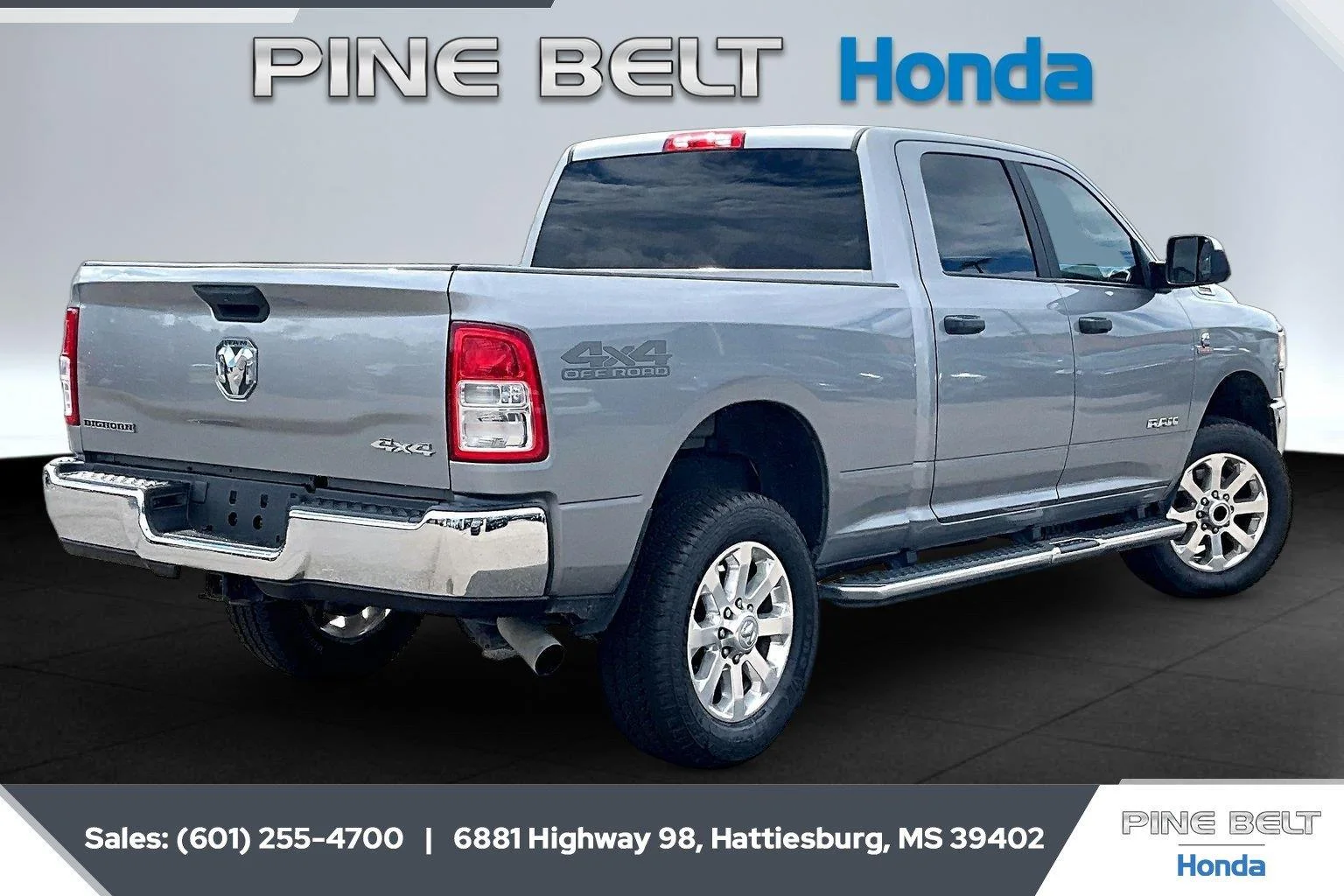 Used 2022 Billet Silver Metallic Clearcoat Ram Big Horn image 11