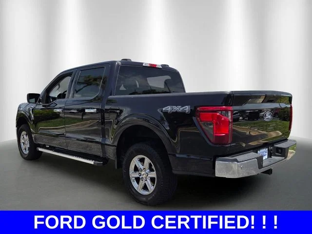 Certified Used 2025 Black Metallic Ford XLT image 3