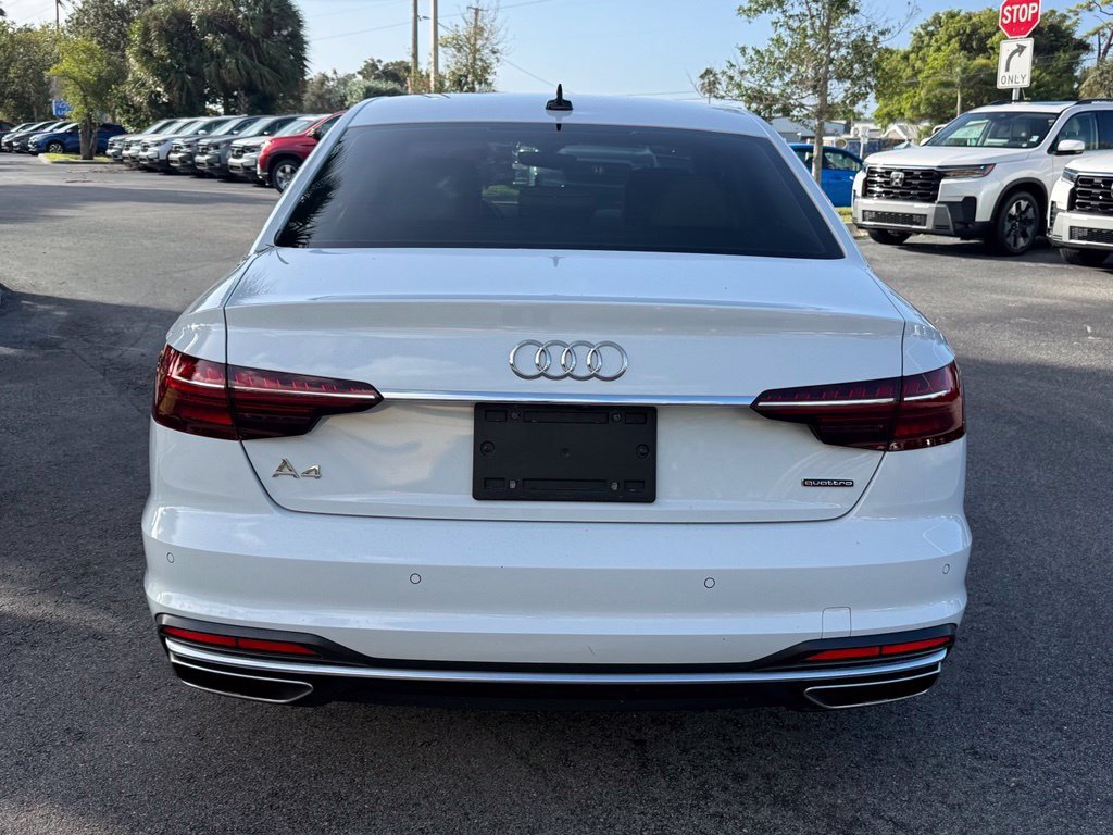 Used 2021 White Audi 40 Premium Plus image 4