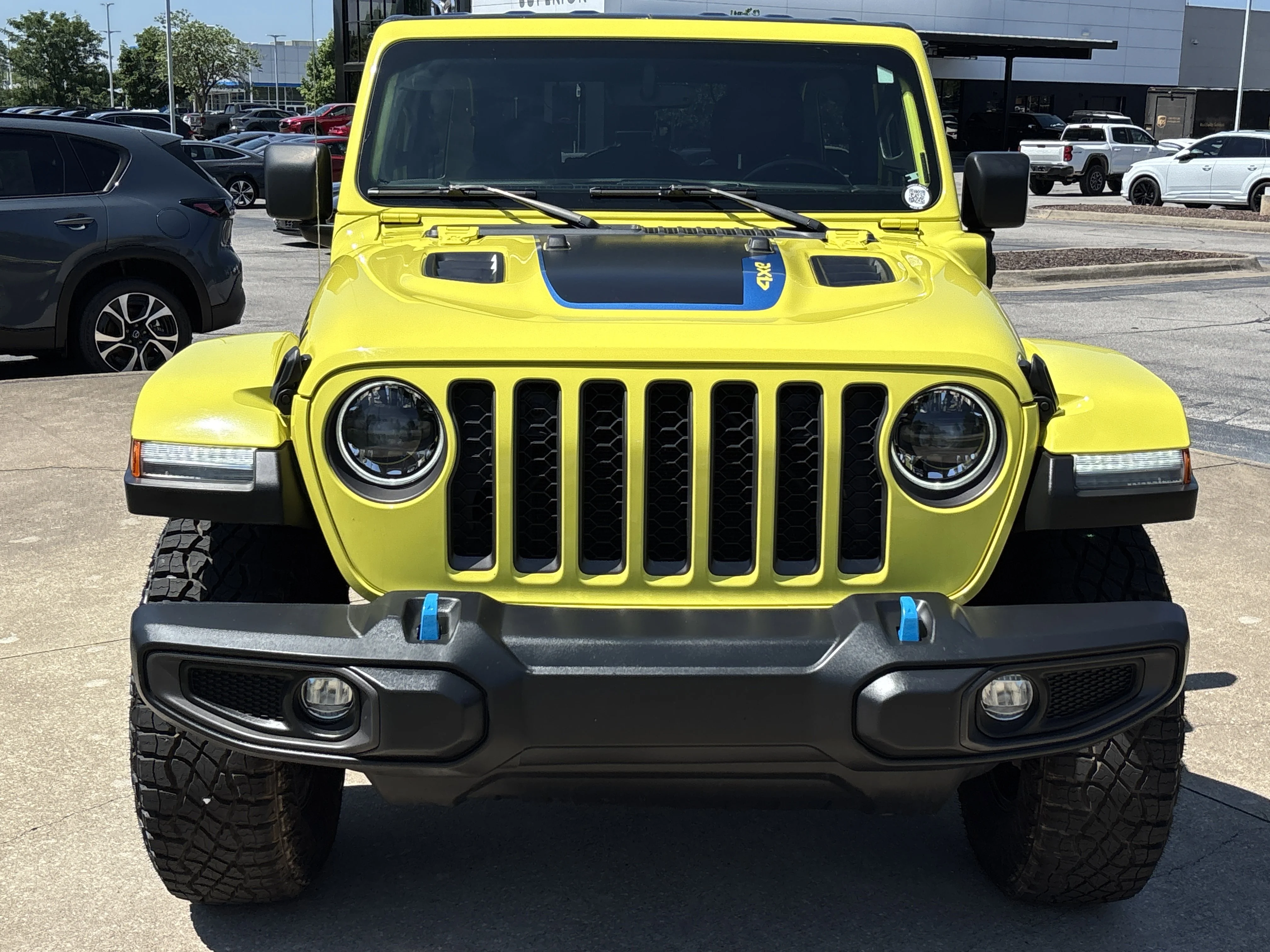 Used 2023 High Velocity Clearcoat Jeep Rubicon 4xe image 13