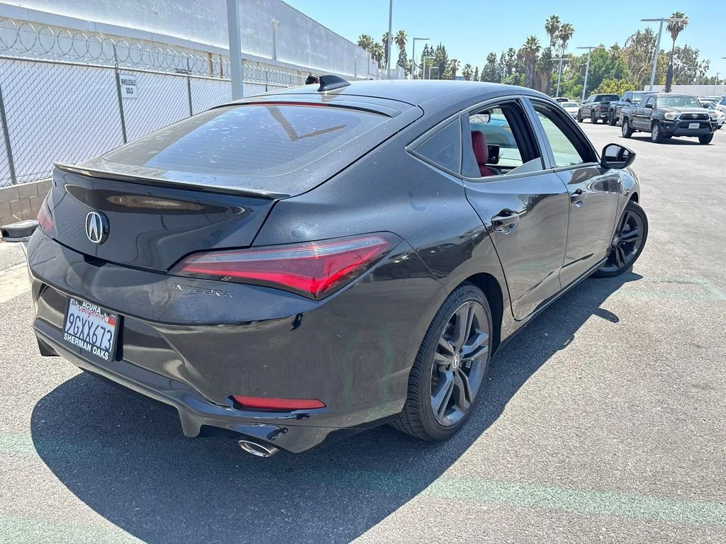 Used 2024 Majestic Black Pearl Acura A-Spec Package image 6