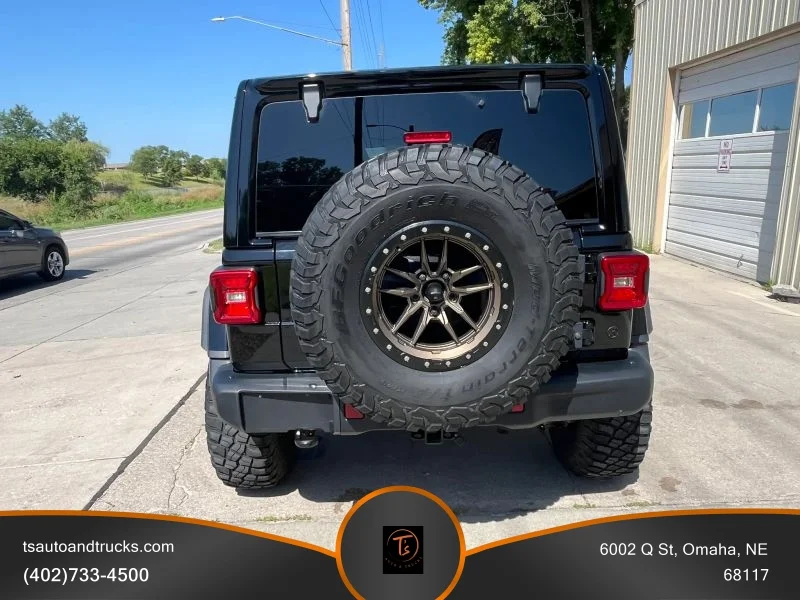 Used 2018 Black Jeep All New Rubicon Sport Utility 4D image 6