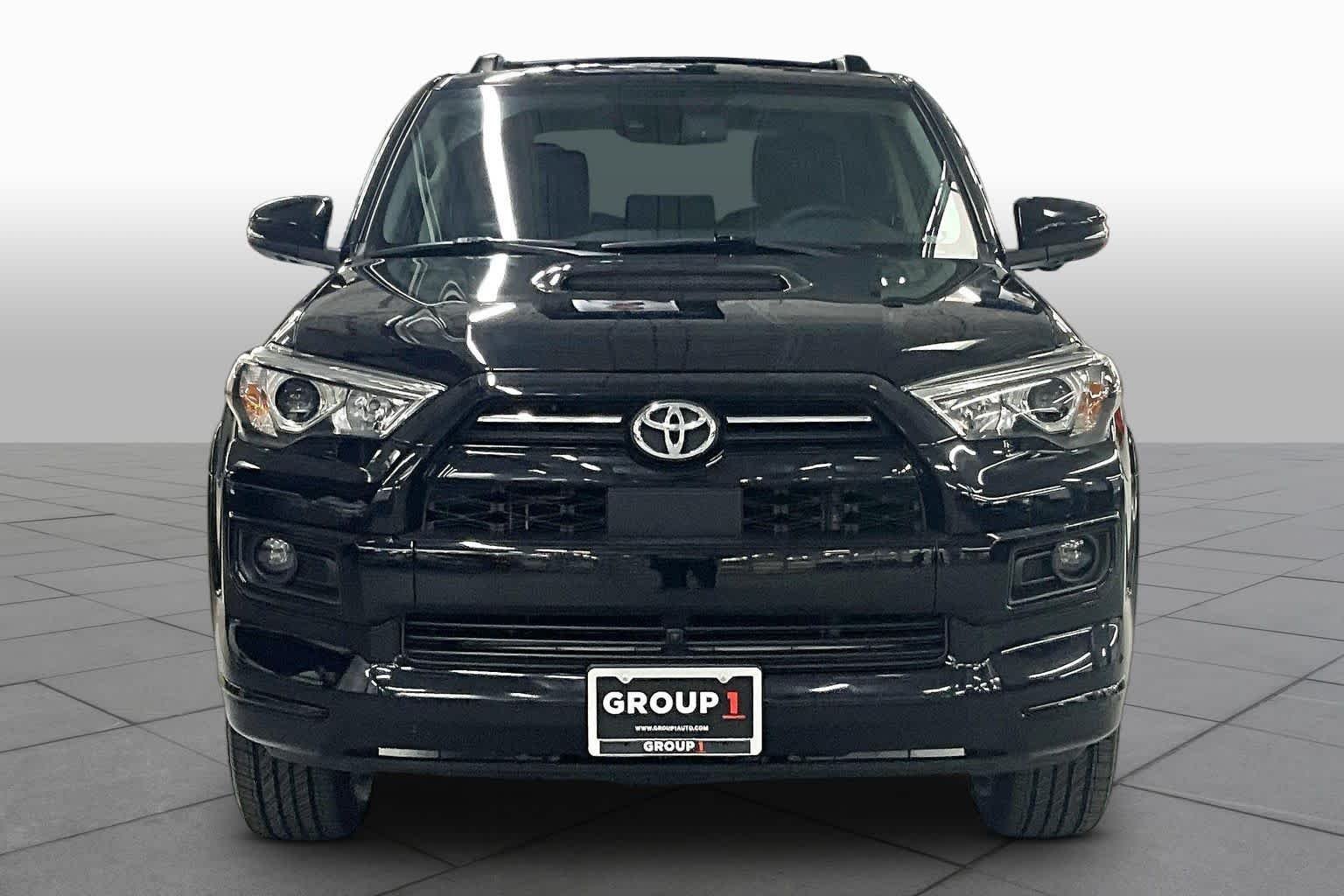 Used 2022 Midnight Black Metallic Toyota TRD Sport image 4