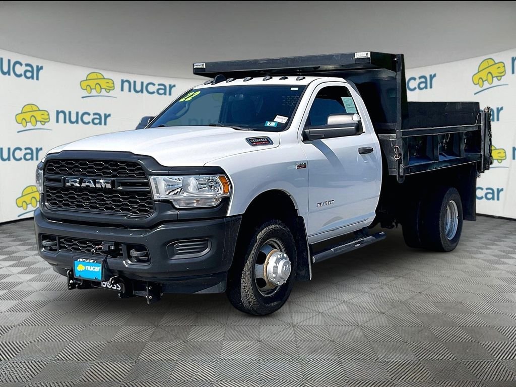 Used 2022 Bright White Clearcoat Ram Tradesman image 3