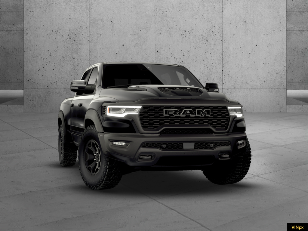 New 2026 Diamond Black Crystal Pearl-Coat Exterior Paint RAM RHO image 15