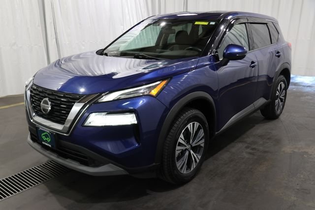 Certified Used 2021 Blue Nissan SV image 23