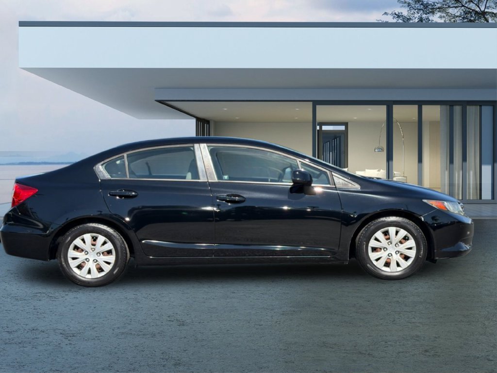 Used 2012 Honda Civic LX with VIN 19XFB2F57CE345900 for sale in Irvine, CA