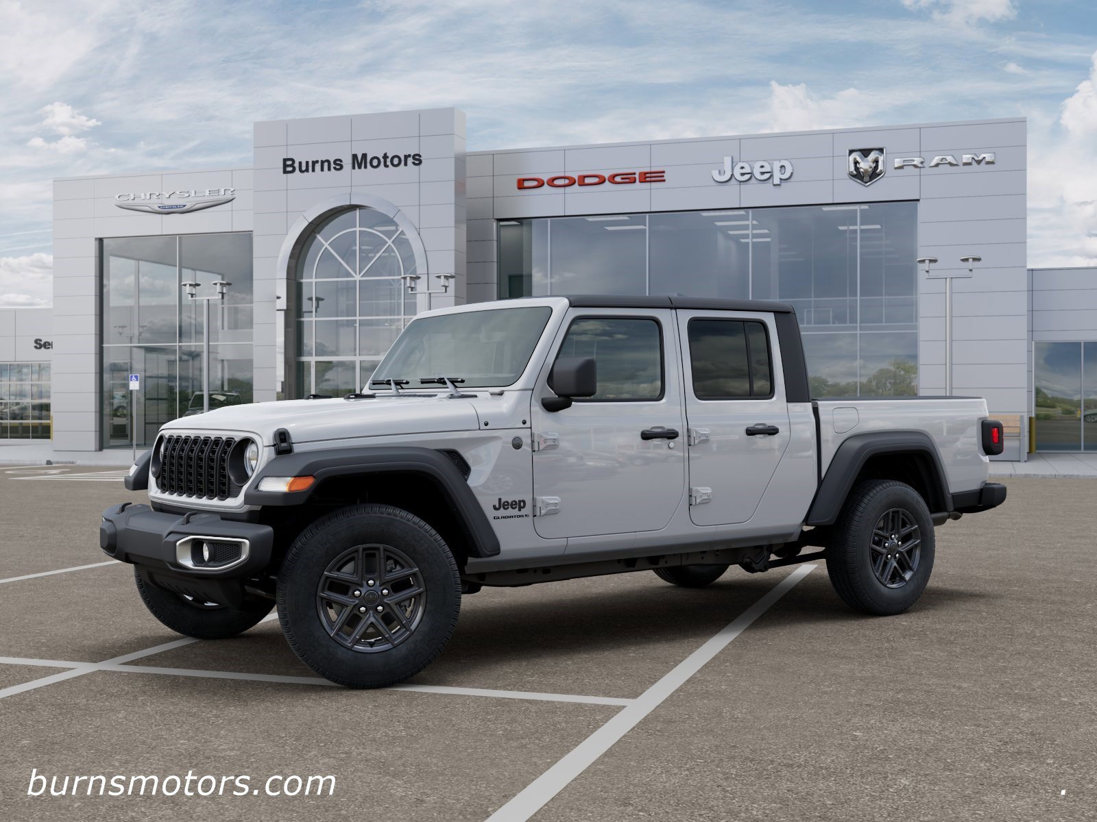 New 2026 Bright White Clear-Coat Exterior Paint Jeep Sport image 2