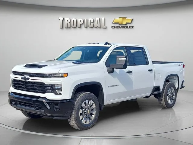 New 2026 Summit White Chevrolet Custom image 1