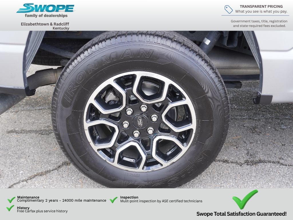 Used 2023 ICONIC SILVER METALLIC Ford XLT image 29