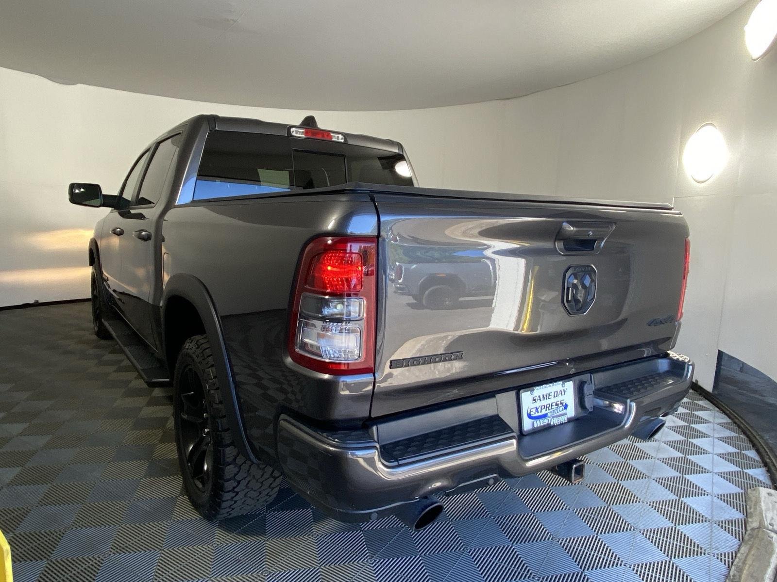 Used 2020 Granite Crystal Metallic Clearcoat Ram Big Horn image 5