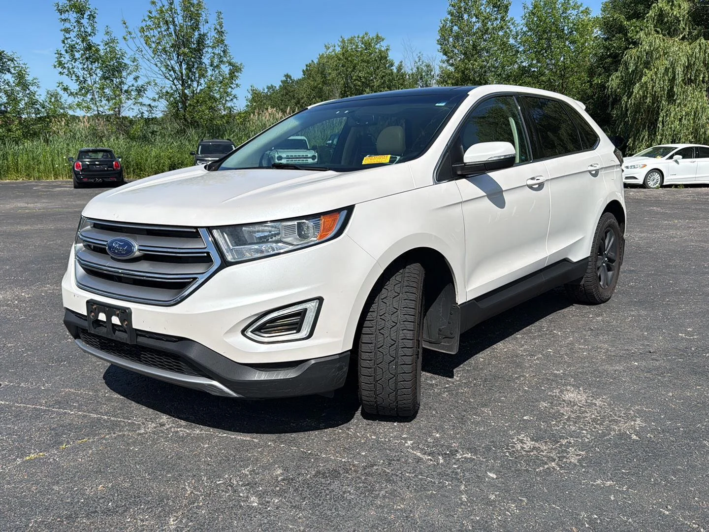 Used 2016 Ford Edge SEL with VIN 2FMPK4J93GBB69995 for sale in Webster, NY