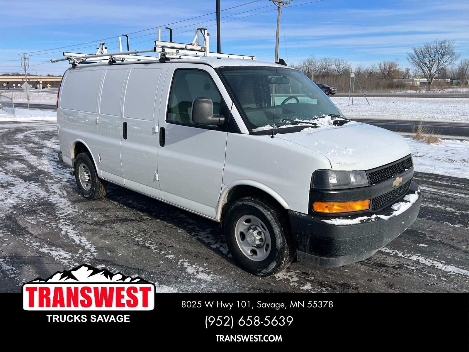 Used 2021 Chevrolet Express Cargo Work Van with VIN 1GCWGAFP5M1160312 for sale in Minneapolis, Minnesota