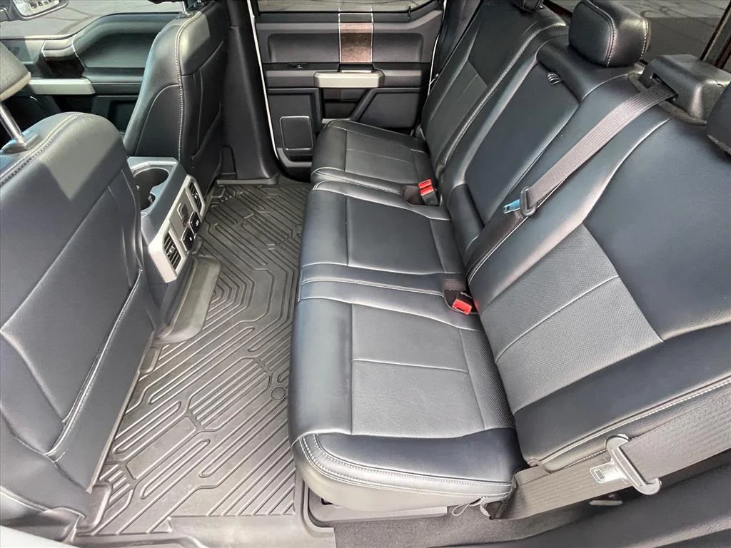 Used 2022 Star White Metallic Tri-Coat Ford LARIAT image 26