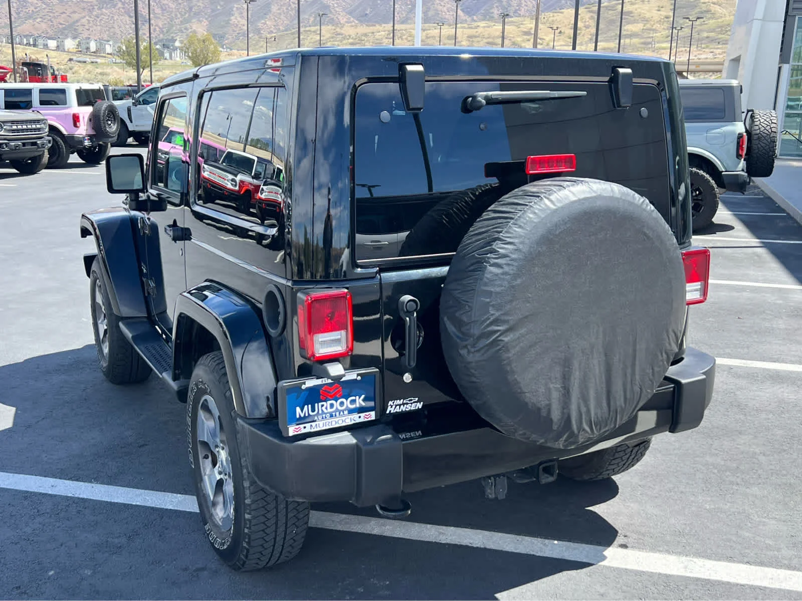 Certified Used 2018 Black Clearcoat Jeep Sahara image 10
