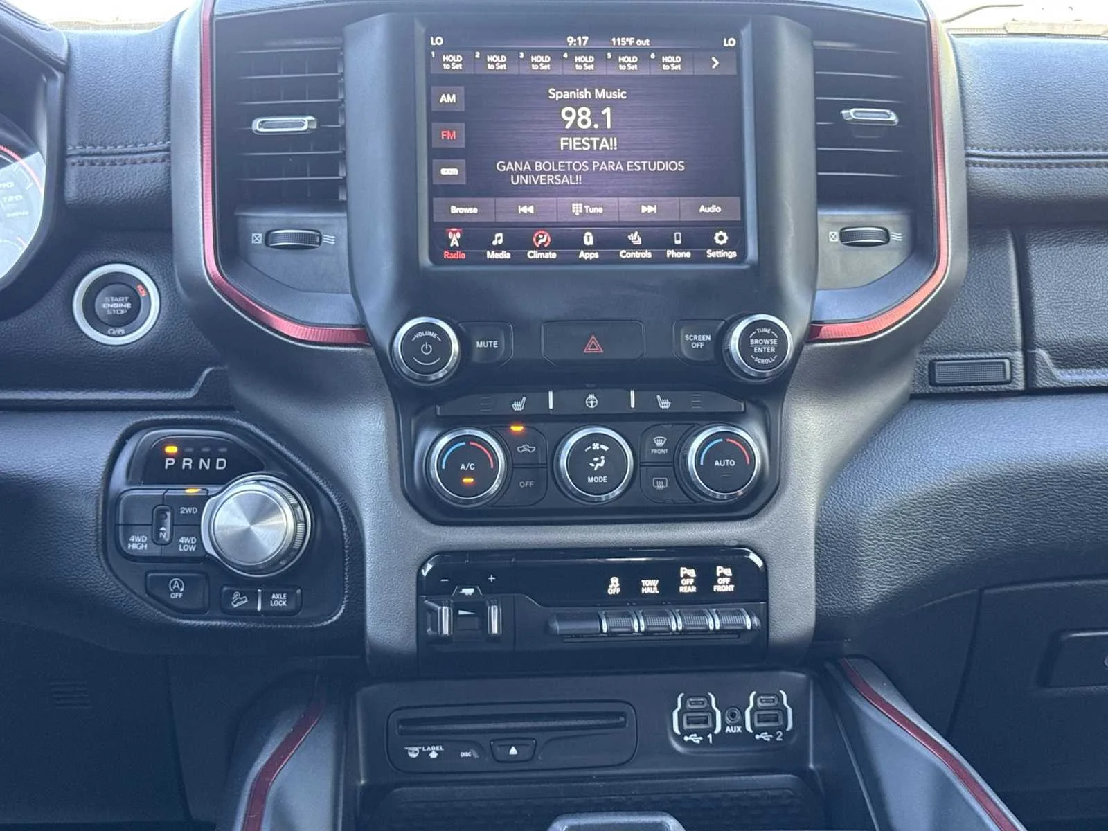 Used 2019 Granite Crystal Metallic Clearcoat Ram Rebel image 20